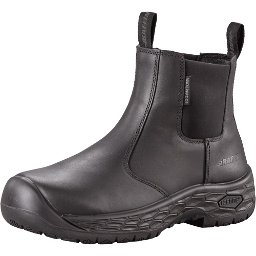 Bottes de s&eacute;curit&eacute; Ice Crew pour hommes, Cuir, Semelle R&eacute;sistant aux perforations, Pointure 10 Rock Safety Industrial Ltd