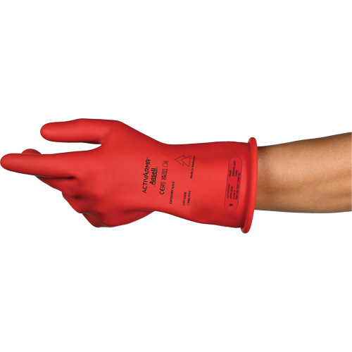Gants &eacute;lectriques isol&eacute;s ultra l&eacute;gers ActivArmr RIG R011RUL, ASTM classe 0, Taille 8, 11" lo Rock Safety Industrial Ltd