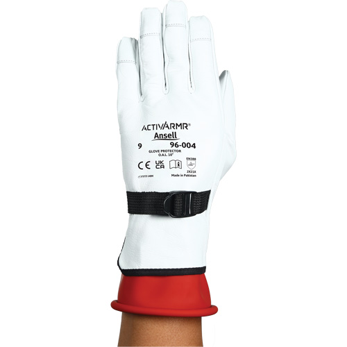 ActivArmr&reg; 96004 Goatskin Leather Protector Gloves, Size 12, 10" L Rock Safety Industrial Ltd