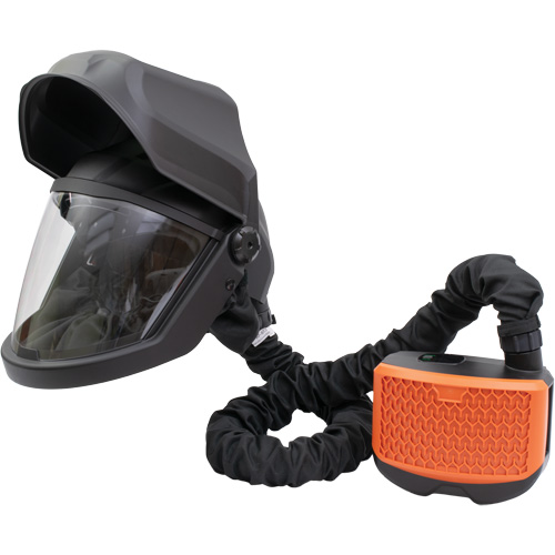 PEAKAIR DEFENDER Visor with Flip-Front & X90VX Blower Kit, Facepiece Respirator/Welding Helmet, Lithium-Ion Battery Rock Safety Industrial Ltd