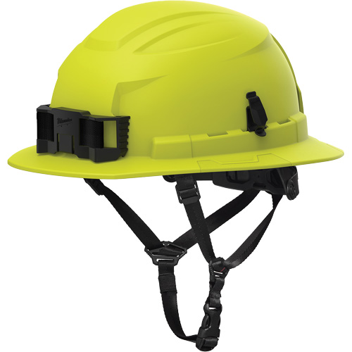 Casque de s&eacute;curit&eacute; &agrave; bord complet BOLT, R&eacute;pond aux normes CSA type 2, Suspension Rochet, Non ventil&eacute; Rock Safety Industrial Ltd