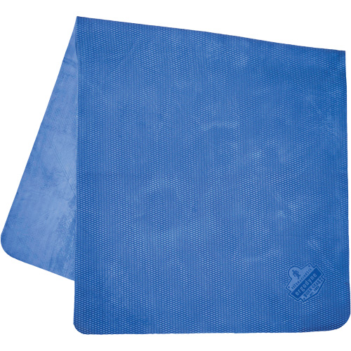 Serviette de refroidissement par &eacute;vaporation &eacute;conomique Chill-Its 6601, Bleu Rock Safety Industrial Ltd