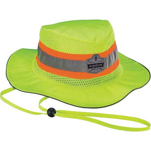GloWear 8935 Ranger Sun Hat, 2X-Large/3X-Large, High Visibility Lime-Yellow, Polyester Rock Safety Industrial Ltd