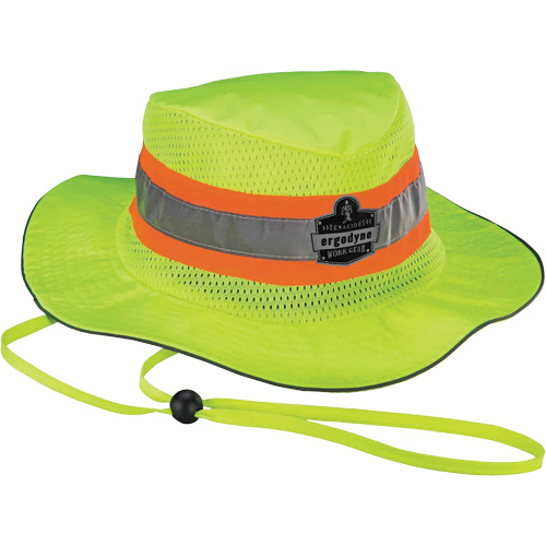 Chapeau de soleil de garde forestier de refroidissement en microfibre Chill-Its 8935MF, grand/tr&egrave;s grand, Lime haute visibilit&eacute; Rock Safety Industrial Ltd