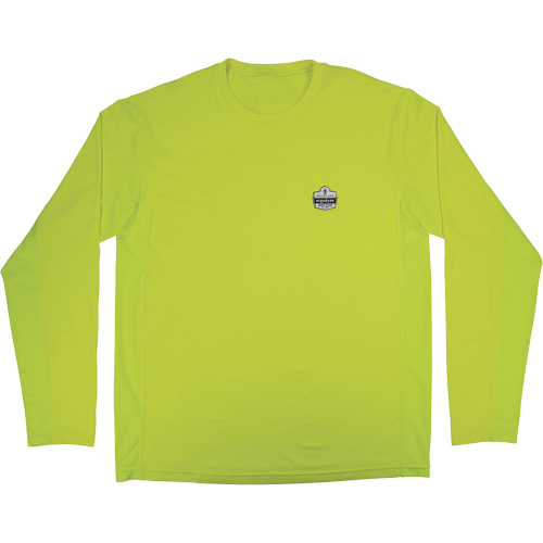 Chemise de refroidissement &agrave; manches longues avec protection solaire et UV Chill-Its 6689, Jaune lime haute visibilit&eacute;, Petit Rock Safety Industrial Ltd