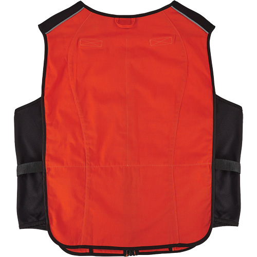 Chill-Its 6255 Lightweight Phase Change Cooling Vest (Vest Only), 2X-Large/3X-Large, Orange Rock Safety Industrial Ltd