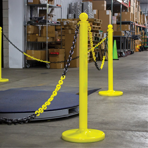 Bicolour Plastic Barrier Chain, Green/White Rock Safety Industrial Ltd