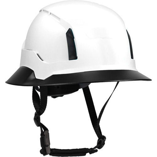 Wide Clip-On Full Brim for RZRBack Climbing Helmet, White Rock Safety Industrial Ltd