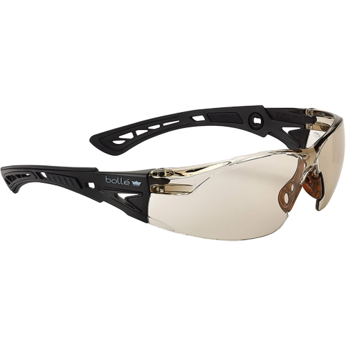 Rush+ BSSI Safety Glasses, Copper/Brown Lens, Anti-Fog/Anti-Scratch, ANSI Z87+ Rock Safety Industrial Ltd