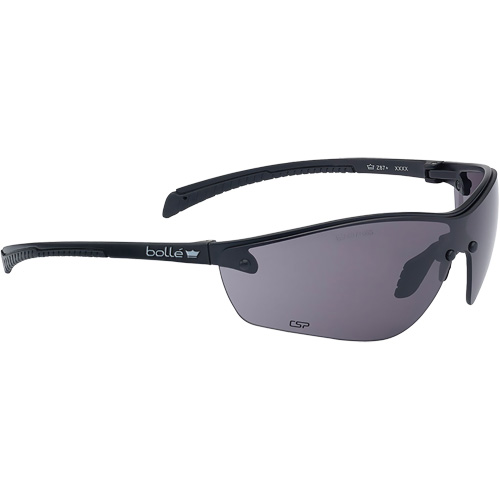 Lunettes de s&eacute;curit&eacute; BSSI Silium+, Lentille Fum&eacute;e/Gris, Antibu&eacute;e/Anti-&eacute;gratignures, ANSI Z87+ Rock Safety Industrial Ltd