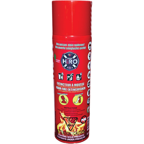 Hero 911 PFAS-Free Fire Extinguisher, ACK, 500 ml Capacity Rock Safety Industrial Ltd