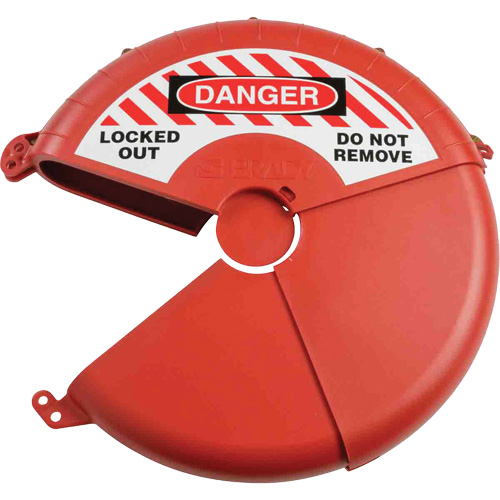 Dispositif de verrouillage coulissant pour vanne &agrave; opercule, Type Volant Rock Safety Industrial Ltd
