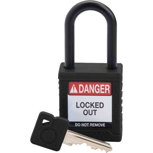 Cadenas de s&eacute;curit&eacute; Velocity, Cadenas de s&eacute;curit&eacute;, Cl&eacute;s diff&eacute;rentes, Nylon, Largeur de 1-1/2" Rock Safety Industrial Ltd