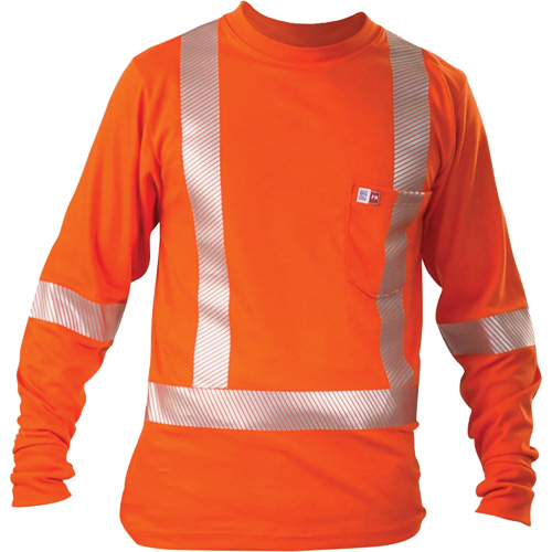 Long-Sleeved T-Shirt, 5X-Large, Orange Rock Safety Industrial Ltd