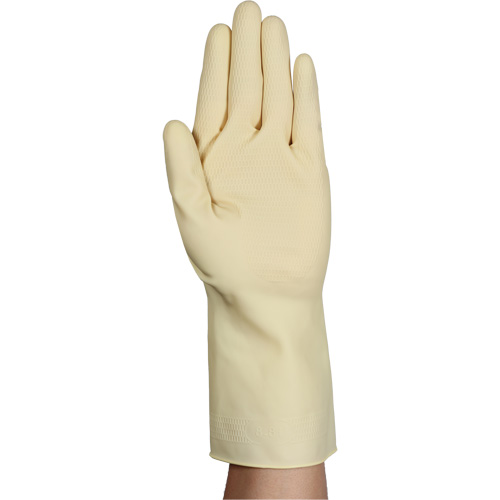 Gants naturels et l&eacute;gers AlphaTec 87-137, Taille 9, 11,8" lo, Latex de caoutchouc, 16 mils Rock Safety Industrial Ltd