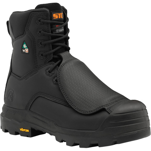 Bottes de travail Vulcan avec protecteur m&eacute;tatarsien &agrave; l'ext&eacute;rieur, Cuir, Taille 5, Imperm&eacute;able Rock Safety Industrial Ltd