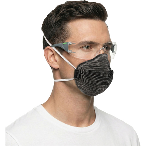 Adapt Lite Grey/Green Safety Glasses, Clear Lens, Anti-Fog/Anti-Scratch, ANSI Z87+/Meets/Exceeds CSA Z94.3 Rock Safety Industrial Ltd