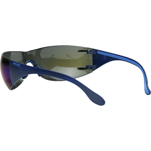 Lunettes de s&eacute;curit&eacute; Adapt Lite, Lentille Miroir bleu, Antibu&eacute;e/Anti-&eacute;gratignures, ANSI Z87+/R&eacute;pond ou surpasse la norme CSA Z94.3 Rock Safety Industrial Ltd