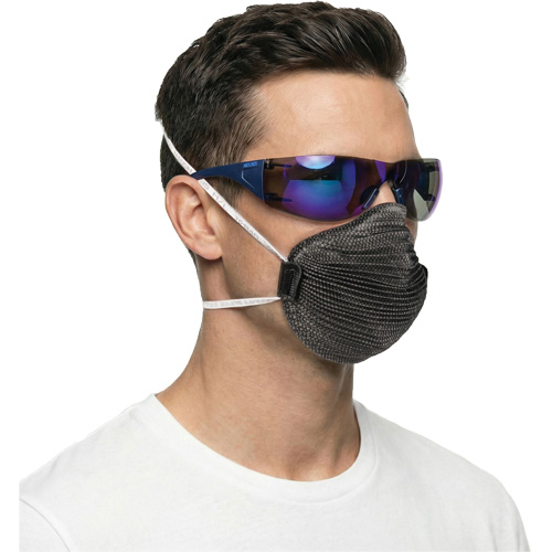 Lunettes de s&eacute;curit&eacute; Adapt Lite, Lentille Miroir bleu, Antibu&eacute;e/Anti-&eacute;gratignures, ANSI Z87+/R&eacute;pond ou surpasse la norme CSA Z94.3 Rock Safety Industrial Ltd
