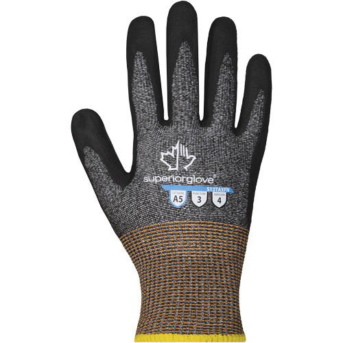 Gants minces r&eacute;sistants &agrave; la coupe PRO S13TAXFN, Taille 11, Calibre 13, Rev&ecirc;tement Mousse de nitrile, Enveloppe en TenActiv, ASTM ANSI niveau A5 Rock Safety Industrial Ltd
