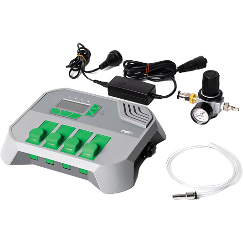 Moniteur de gaz GX4 avec cartouche CO de 5 ppm et ensemble d'adaptateur d'alimentation Rock Safety Industrial Ltd