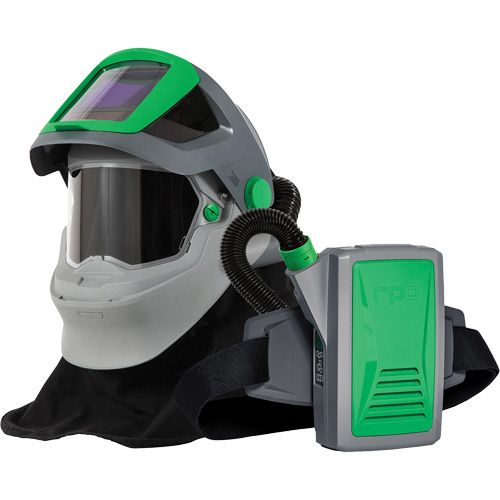 Z4&reg; Welding Respirator with FR Shoulder Cape & PX5&reg; PAPR, Facepiece Respirator/Welding Helmet Rock Safety Industrial Ltd