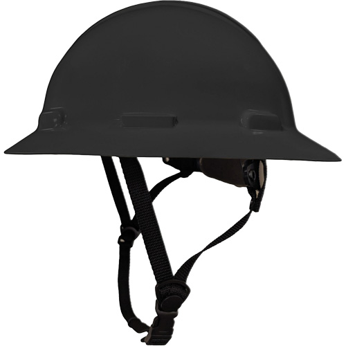 Casque de s&eacute;curit&eacute; &agrave; bordure compl&egrave;te LIDGUARD avec mentonni&egrave;re, R&eacute;pond aux normes CSA type 1, Suspension Rochet, Ventil&eacute; Rock Safety Industrial Ltd