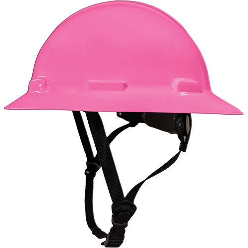 LIDGUARD&reg; Full Brim Hardhat with Chinstrap, Meets CSA Type 1, Ratchet Suspension, Vented Rock Safety Industrial Ltd