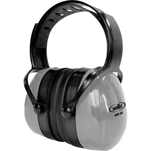 Cache-oreilles SEALTEC de s&eacute;rie 600 avec bras doubles en plastique, Bandeau, 28 dB NRR dB Rock Safety Industrial Ltd