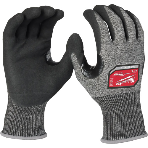 High-Dexterity Cut-Resistant Gloves, Size X-Large, 18 Gauge, Nitrile Coated, Polyethylene Shell, ANSI/ISEA 105 Level 4/EN 388 Level D Rock Safety Industrial Ltd