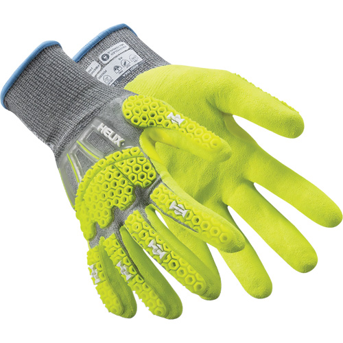 Helix&reg; 3014IMP Impact Gloves, 12/3X-Large, HPPE Palm, Elastic/Knit Wrist Cuff Rock Safety Industrial Ltd