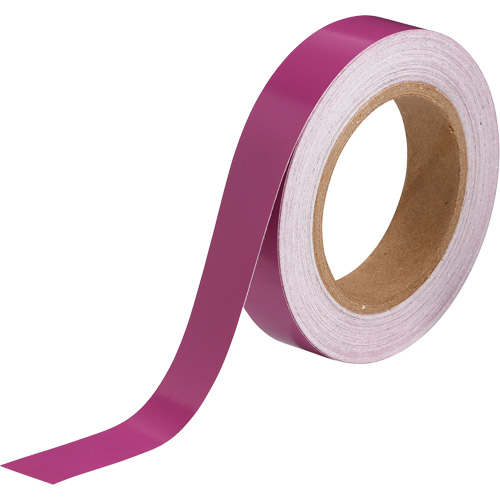 Ruban marqueur de tuyau, 90', Mauve Rock Safety Industrial Ltd