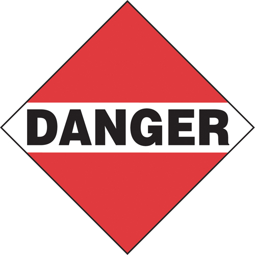 Danger Mixed Load TDG Placard, Adhesive Vinyl Rock Safety Industrial Ltd