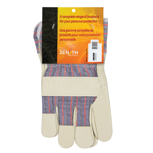 Gant pour ajusteur confortable r&eacute;sistant &agrave; l'abrasion, Grand, Paume en Cuir fleur de porc, Doublure en Coton Rock Safety Industrial Ltd