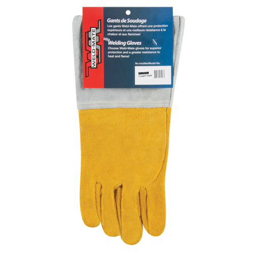 Gants de soudage TIG &agrave; ajustement sup&eacute;rieur, Cuir de daim refendu, Taille T-Grand Rock Safety Industrial Ltd