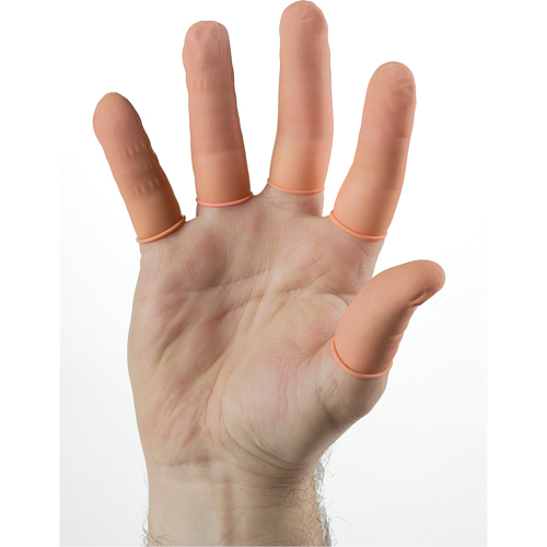 QRP&reg; Latex Clean Room Anti-Static Fingercots Rock Safety Industrial Ltd