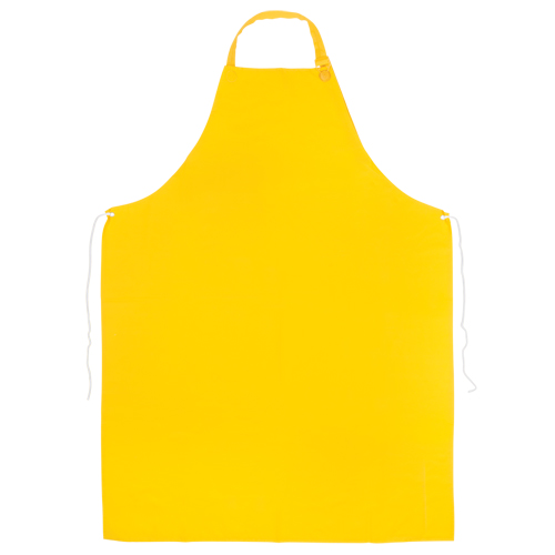 Tablier en PVC, PVC, Jaune, 35" la x 45" lo Rock Safety Industrial Ltd