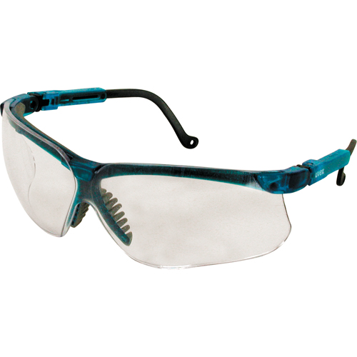 Lunettes de s&eacute;curit&eacute; Uvex Genesis, Lentille Transparent, Anti-&eacute;gratignures, R&eacute;pond ou surpasse la norme CSA Z94.3 Rock Safety Industrial Ltd