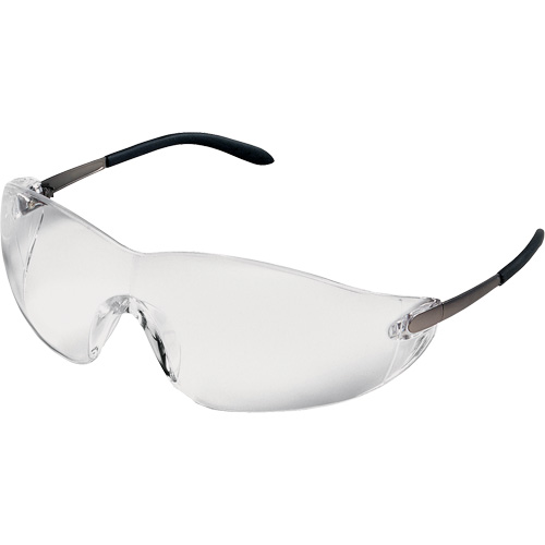 Blackjack&reg; Safety Glasses, Clear Lens, Anti-Scratch, ANSI Z87+/Meets/Exceeds CSA Z94.3 Rock Safety Industrial Ltd