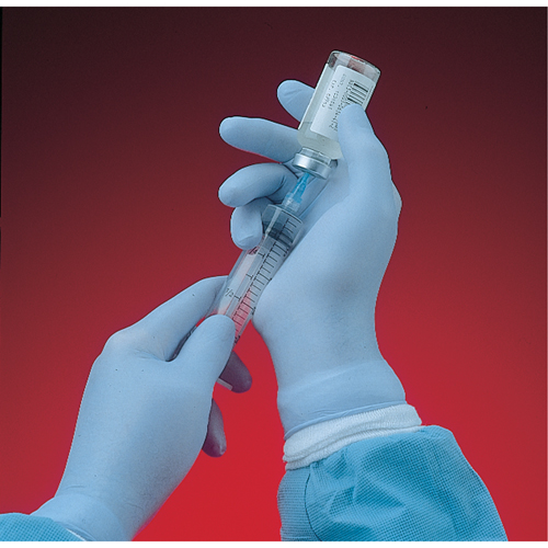 Gants N-Dex 6005PF, Moyen, Nitrile, 4 mils, Sans poudre, Bleu Rock Safety Industrial Ltd