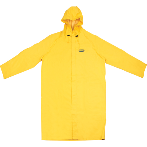 V&ecirc;tement imperm&eacute;able Hurricane ignifuge et r&eacute;sistans &agrave; l'huile, manteau de 48', 3T-Grand, Jaune Rock Safety Industrial Ltd