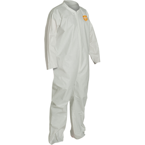 ProShield&reg; 60 Coveralls, X-Large, White, Microporous Rock Safety Industrial Ltd