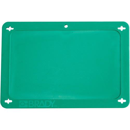 &eacute;tiquette vierge pour vanne, Plastique, 4-3/4" la x 3-1/4" h Rock Safety Industrial Ltd