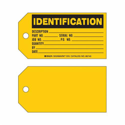 &eacute;tiquettes Identification Production, Papier, 5-3/4" la x 3" h, Anglais Rock Safety Industrial Ltd