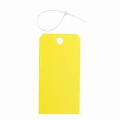 Blank Accident Prevention Tags, Metal, 3" W x 5-3/4" H Rock Safety Industrial Ltd