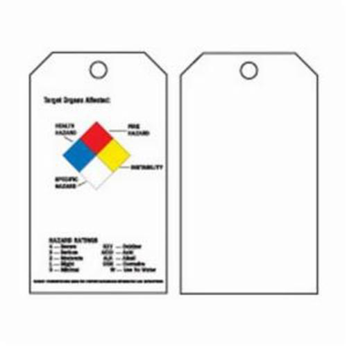 &eacute;tiquettes auto-plastifiantes du droit &agrave; l'information, Polyester, 3" la x 5-3/4" h, Anglais Rock Safety Industrial Ltd