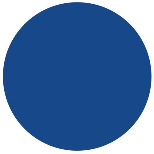 &eacute;tiquettes rondes inscriptibles, Cercle, 1,5" lo x 1,5" la, Bleu Rock Safety Industrial Ltd