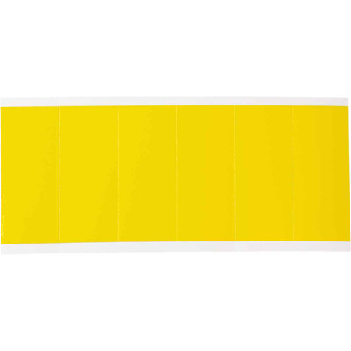 &eacute;tiquettes de lettres & chiffres individuels repositionnables, Vierge, 3" h, Jaune Rock Safety Industrial Ltd