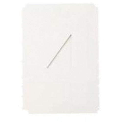 &eacute;tiquettes de lettres et chiffres gothiques individuels Quick-Align, 4, 3" h, Blanc Rock Safety Industrial Ltd