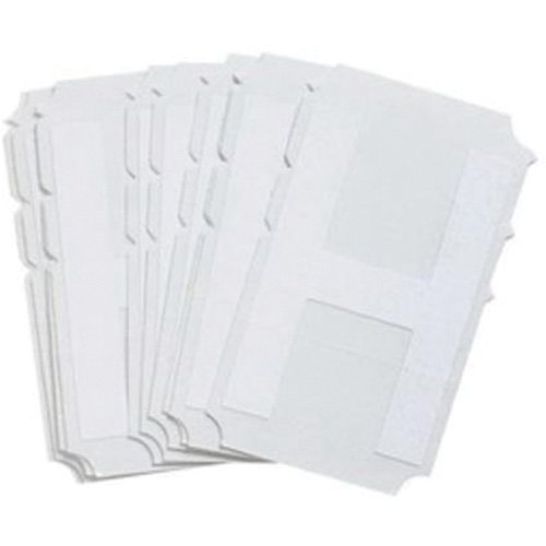 &eacute;tiquettes de lettres et chiffres gothiques individuels Quick-Align, H, 3" h, Blanc Rock Safety Industrial Ltd